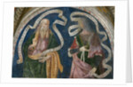 The Prophet Obadiah and the Libyan Sibyl, 1492-1495 by Anonymous