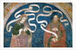 Simon the Apostle and the Prophet Malachi, 1492-1495 by Anonymous