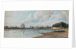 View of Moscow from the Neskuchny Garden, ca 1880-1885 by Anonymous