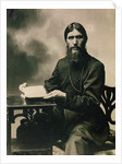 Portrait of Grigori Yefimovich Rasputin, 1910s by Anonymous