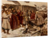 Falconers at the Amusement court of Moscow in the 17th Century, 1902 by Anonymous