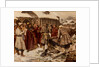 Falconers at the Amusement court of Moscow in the 17th Century, 1902 by Anonymous