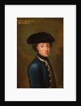Portrait of the King Charles XII of Sweden by Anonymous