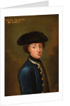Portrait of the King Charles XII of Sweden by Anonymous