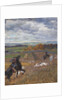 Illustration for poem Hunting with hounds by Nikolay Nekrasov, Early 20th cen by Anonymous