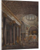 Interior view of the Kazan Cathedral in St. Petersburg, 1850s by Anonymous