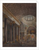 Interior view of the Kazan Cathedral in St. Petersburg, 1850s by Anonymous