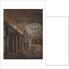 Interior view of the Kazan Cathedral in St. Petersburg, 1850s by Anonymous