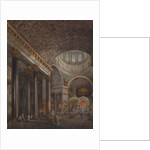 Interior view of the Kazan Cathedral in St. Petersburg, 1850s by Anonymous