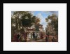 The Corpus Christi procession in a village by Anonymous