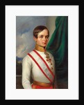 Portrait of Franz Joseph I of Austria, 1849 by Anonymous