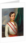 Portrait of Franz Joseph I of Austria, 1849 by Anonymous
