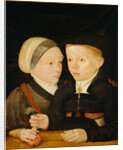 Portrait of a brother and a sister, also known as Fugger children, c.1540 by Anonymous