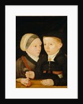 Portrait of a brother and a sister, also known as Fugger children, c.1540 by Anonymous
