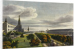 Moscow Manege and Alexander Garden, 1825 by Anonymous