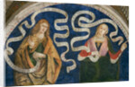 The Prophet Micah and the Tiburtine Sibyl, 1492-1495 by Anonymous