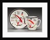 Cup with saucer, 1923 by Anonymous