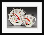 Cup with saucer, 1923 by Anonymous