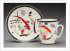 Cup with saucer, 1923 by Anonymous