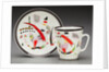 Cup with saucer, 1923 by Anonymous
