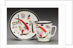 Cup with saucer, 1923 by Anonymous