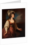 Portrait of Sarah Siddons als Zara, ca 1784 by Anonymous
