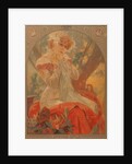 Poster for Lefèvre-Utile. Sarah Bernhardt in the role of Melissinde in La Princesse Lointaine by E by Anonymous