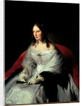 Portrait of Sarah Louise Strachan, principessa di SantAntimo, 1840-1844 by Anonymous