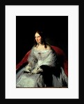 Portrait of Sarah Louise Strachan, principessa di SantAntimo, 1840-1844 by Anonymous
