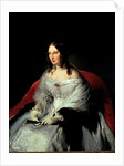 Portrait of Sarah Louise Strachan, principessa di SantAntimo, 1840-1844 by Anonymous