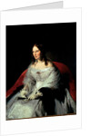 Portrait of Sarah Louise Strachan, principessa di SantAntimo, 1840-1844 by Anonymous