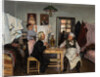 At the samovar, 1900 by Anonymous