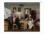 At the samovar, 1900 by Anonymous