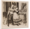 Illustration to the comedy Woe from Wit by Alexander Griboyedov, 1913 by Anonymous