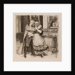 Illustration to the comedy Woe from Wit by Alexander Griboyedov, 1913 by Anonymous