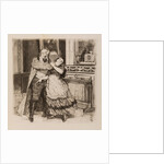 Illustration to the comedy Woe from Wit by Alexander Griboyedov, 1913 by Anonymous