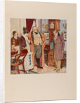 Illustration to the comedy Woe from Wit by Alexander Griboyedov, 1913 by Anonymous