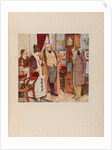 Illustration to the comedy Woe from Wit by Alexander Griboyedov, 1913 by Anonymous