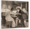 Illustration to the comedy Woe from Wit by Alexander Griboyedov, 1913 by Anonymous