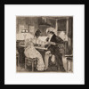 Illustration to the comedy Woe from Wit by Alexander Griboyedov, 1913 by Anonymous