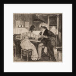 Illustration to the comedy Woe from Wit by Alexander Griboyedov, 1913 by Anonymous