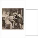 Illustration to the comedy Woe from Wit by Alexander Griboyedov, 1913 by Anonymous