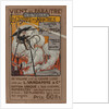 Poster to the special edition of The War of Worlds by H. G. Wells, 1906 by Anonymous