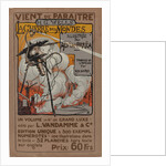 Poster to the special edition of The War of Worlds by H. G. Wells, 1906 by Anonymous