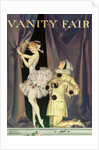 Pierrot and Columbine. Vanity Fair magazine cover, 1915 by Anonymous