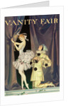 Pierrot and Columbine. Vanity Fair magazine cover, 1915 by Anonymous