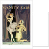 Pierrot and Columbine. Vanity Fair magazine cover, 1915 by Anonymous