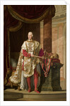Portrait of Holy Roman Emperor Francis II in Robe of the Order of Leopold, 1811 by Anonymous