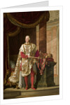 Portrait of Holy Roman Emperor Francis II in Robe of the Order of Leopold, 1811 by Anonymous