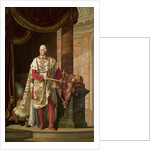 Portrait of Holy Roman Emperor Francis II in Robe of the Order of Leopold, 1811 by Anonymous